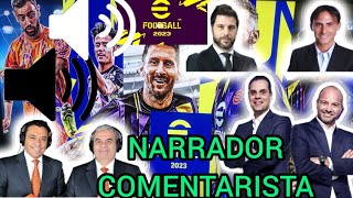 eFootball 2024 CAMBIAR NARRADORES y COMENTARISTAS 🎮✅ [upl. by Boffa]