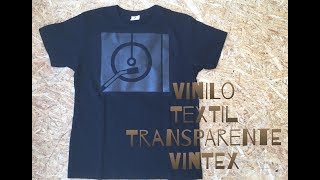 Vinilo Textil Transparente VINTEX Toma el color del fondo [upl. by Anyal196]