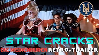 Star Cracks  Die irre Bruchlandung der Außerirdischen 1985  Retro Trailer Deutsch  ex VHS [upl. by Nerrej]