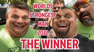 Tom Stoltman Wins WORLDS STRONGEST MAN 2022  Event 6 Results [upl. by Llekcm]