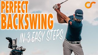 HOW TO GET A PERFECT BACKSWING IN 3 SIMPLE STEPS [upl. by Solley]