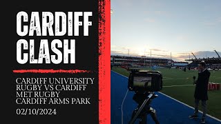 First Cardiff Clash of the year Cardiff University Rugby vs Cardiff Met Rugby  BUCS Super Rugby [upl. by Jed]