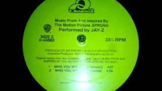 Jay Z Who You Wit Ski Instrumental 1997 HQ [upl. by Ainotna]