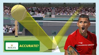 The TRUTH behind Hawk Eye Accuracy  History of Line Tracking Technology in Tennis [upl. by Wilbert]