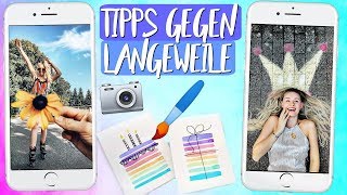 Die besten Tipps gegen Langeweile Frucht Fotos DIYs Rezepte testen amp Mehr [upl. by Norej]