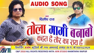 दिलीप राय  Dilip Ray  Cg Song  Tola Mami Banabo Kaht He  Chhattisgarhi Song  2018  AVM STUDIO [upl. by Nevets809]