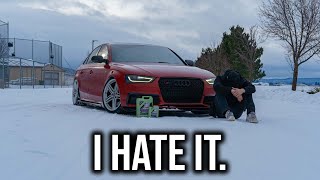 10 things I HATE about my Audi S4 [upl. by Htinnek]