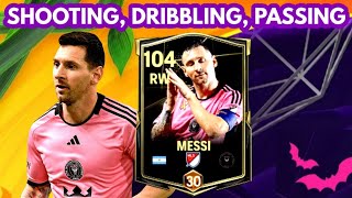 99 RW TOTW MESSI REVIEW BEST RW IN FC MOBILE 25 TRICK OR TREAT CMCAMLMRMSTLWCBLBRBCDMCF [upl. by Okemak270]