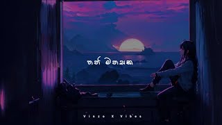 Thani Manasaka තනි මනසක  Slowed amp Reverb  Music Video [upl. by Eleen]