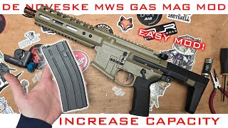 DE Noveske Ghetto Blaster MWS Magazine Gas Mod [upl. by Elokin659]