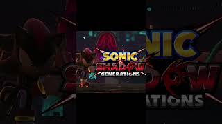 Supporting Me Remix  Sonic X Shadow Generations sonic sonicthehedgehog shorts [upl. by Alexine641]