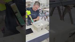 Undermount Sink Installation for Quartz Countertop shorts [upl. by Chalmers875]