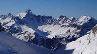 Flaine Ski resort in France Alps [upl. by Mary]