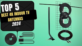 Best 4K Indoor TV Antennas 2024 [upl. by Eirrab816]