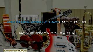 KARAOKE★MICHELE ZARRILLO★IL SEGRETO DI UNA DONNA★NEW LIVE VERSION [upl. by Eelir]