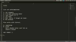 reStructuredText made easy in SublimeText [upl. by Arman]