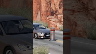 Audi Bollard Crash Test [upl. by Dannon]