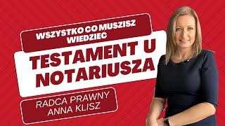 Testament notarialny  7 powodów dlaczego warto sporządzić testament u notariusza [upl. by Autrey929]