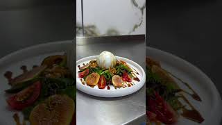 How to make burrata salad share recipe avocado food [upl. by Daphene689]