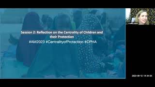 Session 2  Unpacking the Centrality of Children and their Protection in Humanitarian Action [upl. by Maddocks]