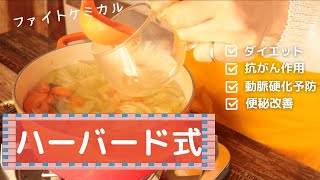 【ハーバード式野菜スープ】命の野菜スープを飲んで、体の不調を消す！！【抗酸化力】【ダイエット】【ファイトケミカルスープ】【材料4つ】 [upl. by Sharlene130]