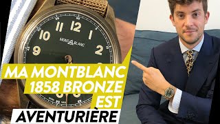 🔵 MONTBLANC 1858 BRONZE LIMITED EDITION S2E9  Lavis de Rémi avec cette montre singulière 🚀 [upl. by Alsworth]