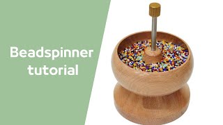 How to Easy beadalon bead spinner tutorial Beginners [upl. by Nanci287]