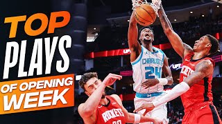 The Top Plays of NBA Opening Week  202425 NBA Season [upl. by Aborn]