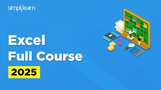 Excel Full Course  Excel Tutorial for Beginners  Excel Basics to Advanced Course  Simplilearn [upl. by Hurwit]