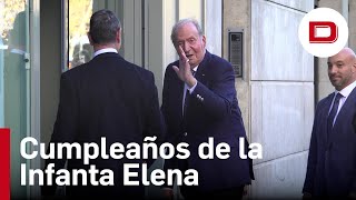 El 60 cumpleaños de la Infanta Elena vuelve a reunir a la familia Real [upl. by Aniala]