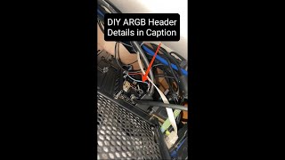 DIY ARGB header For Motherboards with No ARGB header [upl. by Michale]