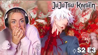 WHAT JUST HAPPENED  Jujutsu Kaisen Season 2 Episode 3 Reaction [upl. by Olegnaid993]