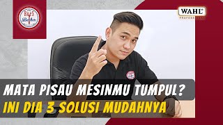 3 CARA MUDAH MENGASAH MATA PISAU MESIN CUKUR [upl. by Sualokin]