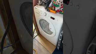 Hoover VisionTech VTS715D21X washing machine  Unbalanced sudslock spin [upl. by Ecylla]