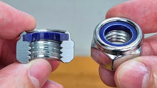 I make my own Locknuts  DIY Nylon Nuts [upl. by Jasmin586]