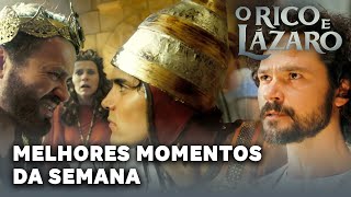 O RICO E LAZARO Melhores Momentos da semana 28 a 01 [upl. by Orbadiah742]