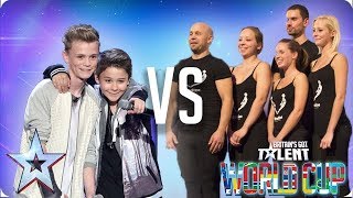 Bars amp Melody vs Attraction  Britains Got Talent World Cup 2018 [upl. by Gnat]