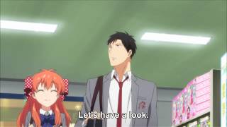 Gekkan Shoujo Nozakikun  Sailor Uniform and Bishoujo Figures Clip [upl. by Aisilef]