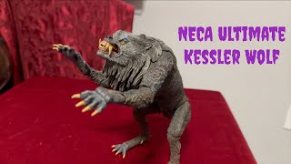 NECA Ultimate Kessler Wolf An American Werewolf in London 2024 Horror Figure Unboxing and Review [upl. by Idona]