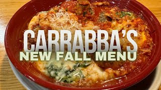 Carrabbas New Fall Menu is Amazing [upl. by Anahsor162]