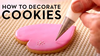 How To Decorate Cookies for Beginners  Good Housekeeping [upl. by Alejandra]