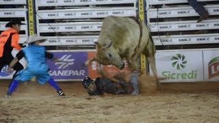 Rodeio Júnior de Santa Cruz do Monte CasteloPR 2019  1º round [upl. by Forster]