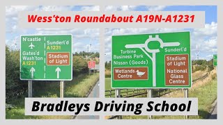 The best video on Spiral Roundabouts Sunderland Bradleys Driving School [upl. by Wilson]