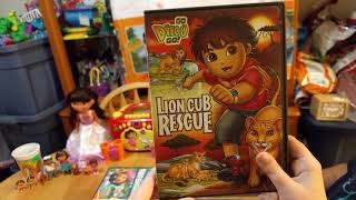 Kianas Dora the Explorer and Go Diego Go Dvd Collection 14000 Subscriber Special Fail [upl. by Enitselec]