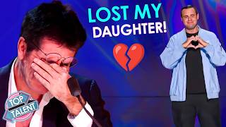 5 Heartbreaking Auditions That Made Even Simon Cowell EMOTIONAL and CRY on TV 🥹 [upl. by Niuqauj]