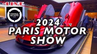 🇫🇷PARIS LIVE PARIS MOTOR SHOW 2024 WORLD FIRST UNVEILING Live Streaming 14October2024 [upl. by Myrtice]