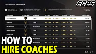 How to Hire Coaches in EA FC 25 [upl. by Nikolos]