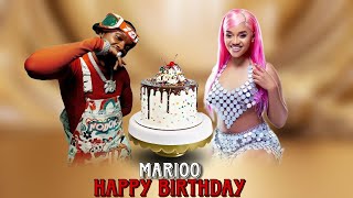 Marioo  happy birthday lyrics video happybirthday [upl. by Woodford266]