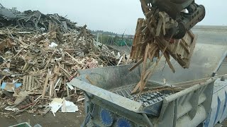 Amazing Dangerous Wood Chipper Machines Working Fastest Powerful Tree Shredder Machines [upl. by Wendell]