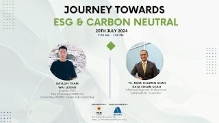 JOURNEY TOWARDS ESG amp CARBON NEUTRAL [upl. by Ellirehs]